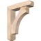 Ekena Millwork Westlake Craftsman Smooth Bracket w/ Offset Brace, Douglas Fir, 5 1/2"W x 22"D x 26"H BKT0604X22X26WTL04SDF - alternate 1